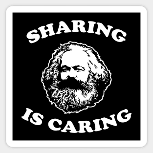 SHARING IS CARING Sticker